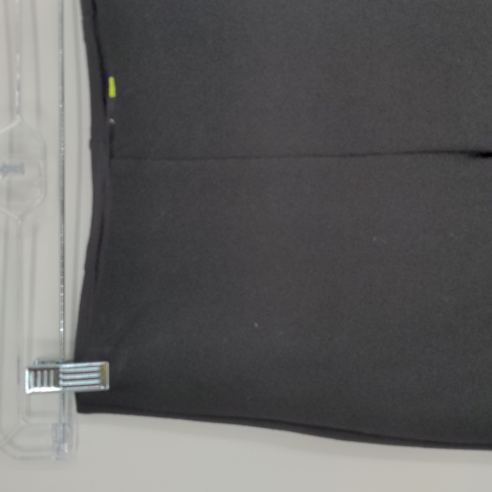 Lysse‎ Raya Womens Lace Trim High Rise Cropped Pants Size Extra Small Black - Picture 5 of 12